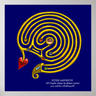 PÓSTER HYPER LABYRINTH
