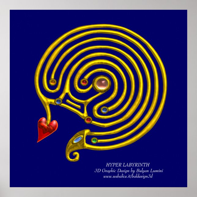 PÓSTER HYPER LABYRINTH (Frente)