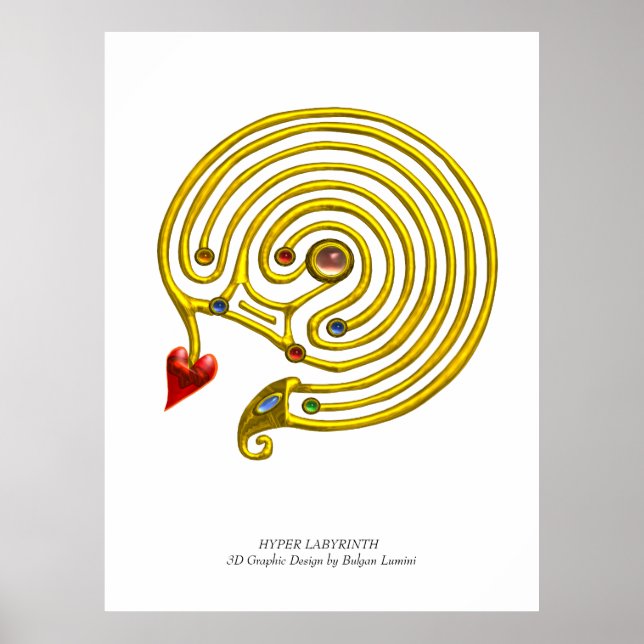 PÓSTER HYPER LABYRINTH (Frente)