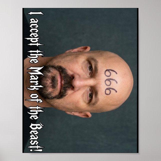 Póster I Accept the Mark (Frente)