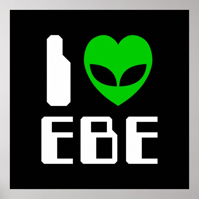Póster I Alien Heart EBE (Frente)