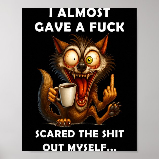 Póster I Almost Gave A For Ed The Out Myself  (Frente)