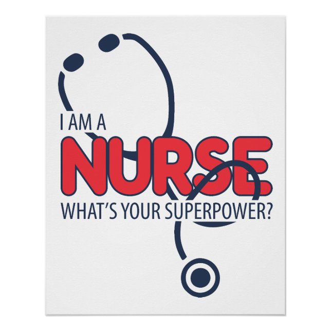 Póster I am a Nurse (Anverso)