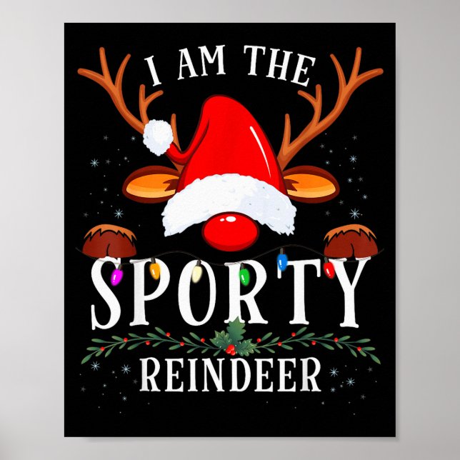 Póster I Am The Srty Reindeer Christmas Family  (Frente)