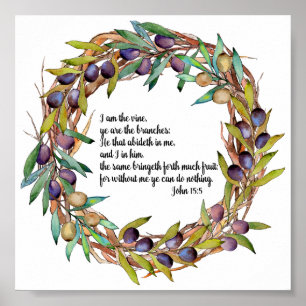 Póster I Am The Vine Poster