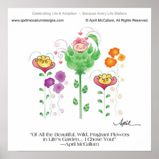 Póster I CHOSE YOU! Poster by April McCallum