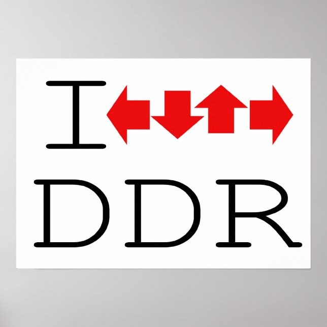 PÓSTER I DDR (Frente)