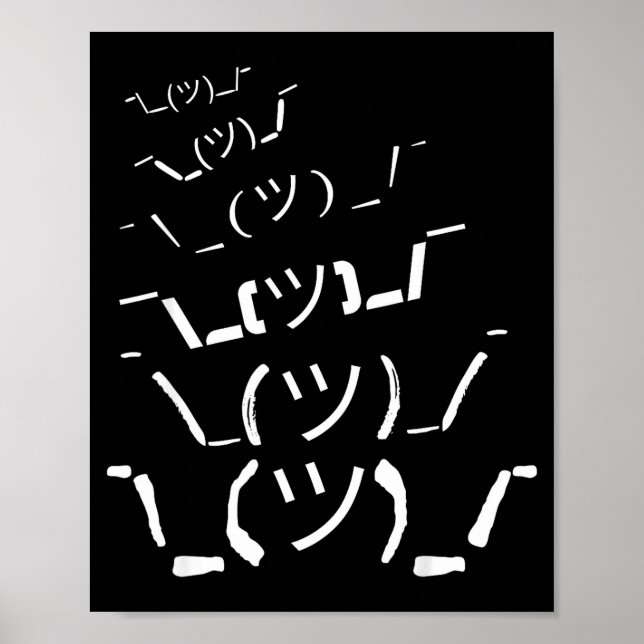 Póster I Don't Know Idk  (Frente)