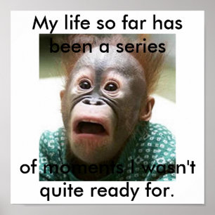 Póster I don't think I'm ready for life