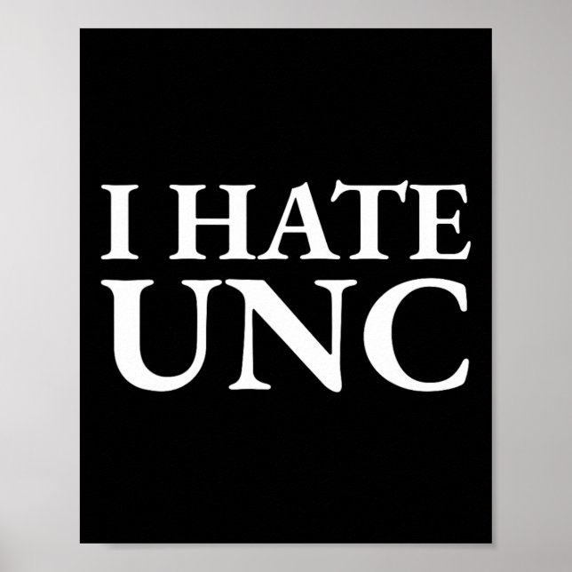 Póster I Hate Unc Sketll Rivalry  (Frente)