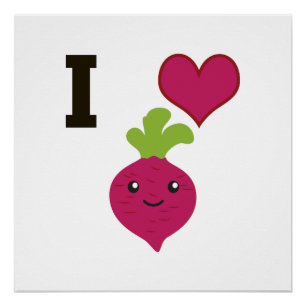Póster I Heart Beets
