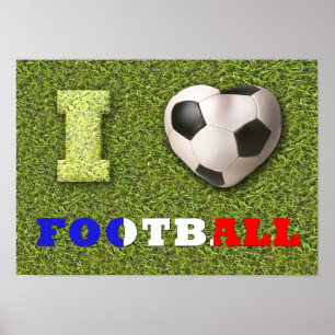 Póster I Heart Football France - Poster
