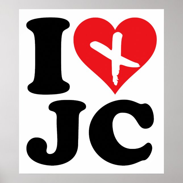 Póster I Heart JC (Frente)