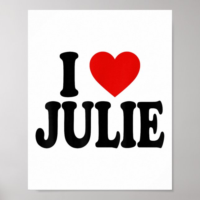 Póster I Heart Love Julie _1 (Frente)