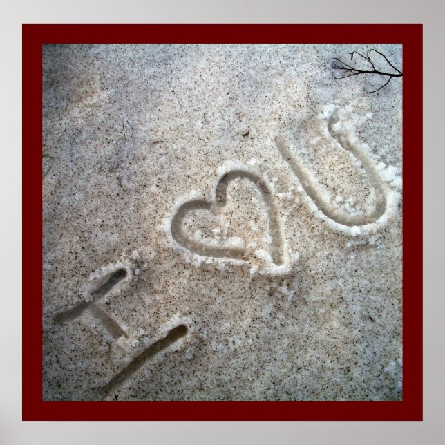 Póster I Heart U (Frente)