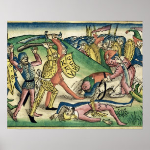 Póster I Kings 15 16 War between Asa and Baasha, from the