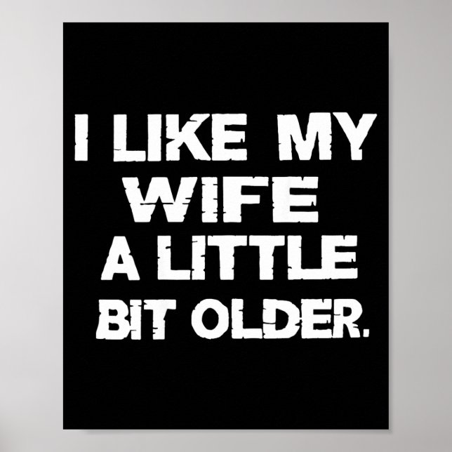 Póster I Like My Wife A Little Bit Older (on Back)  (Frente)