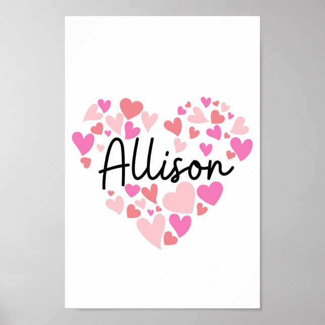 Póster I love Allison (Frente)