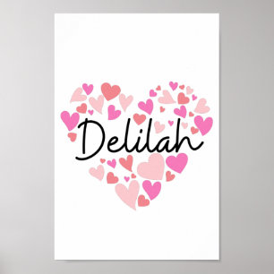 Póster I love Delilah