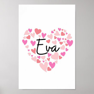 Póster I love Eva