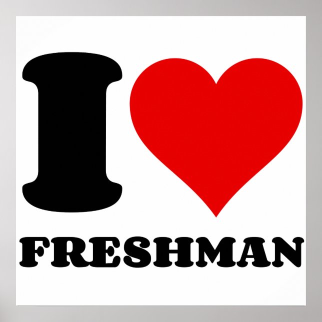 PÓSTER I LOVE FRESHMAN (Frente)
