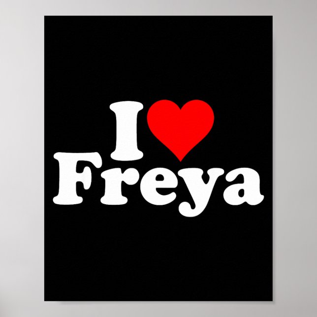 Póster I Love Heart Fa  (Frente)