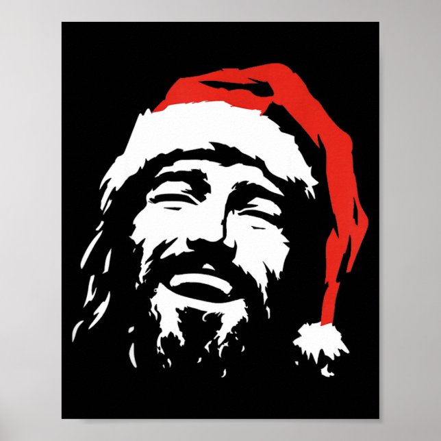 Póster I Love Jesus Christmas Green  (Frente)