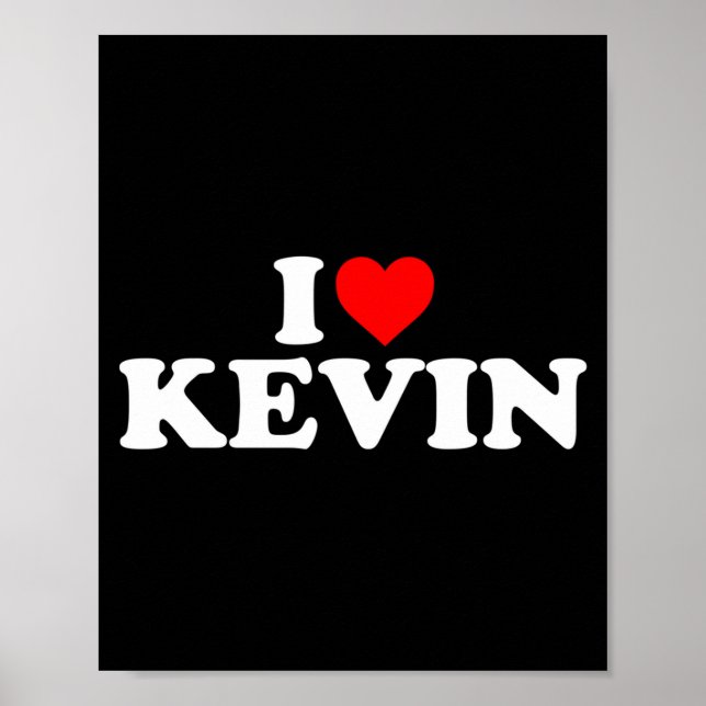 Póster I Love Kevin - Heart Long Sleeve  (Frente)