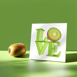 Póster I LOVE KIWI(Kiwi Fruits/Kiwi Berry) | Poster