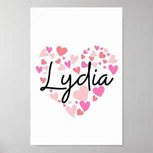 Póster I love Lydia