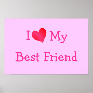Póster I Love My Best Friend
