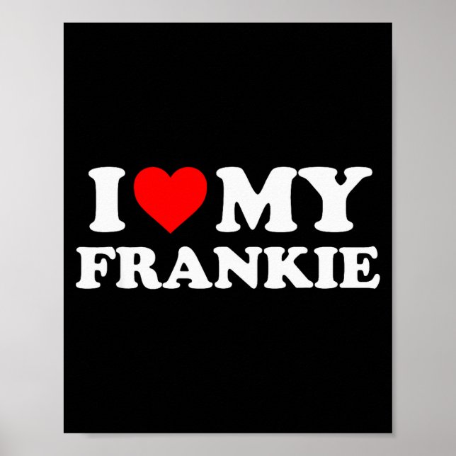 Póster I Love My Frankie  (Frente)