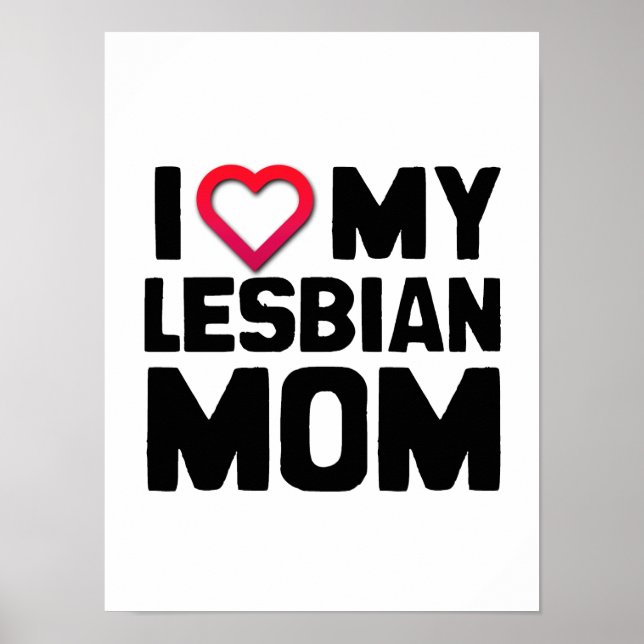 PÓSTER I LOVE MY LESBIAN MOM (Frente)