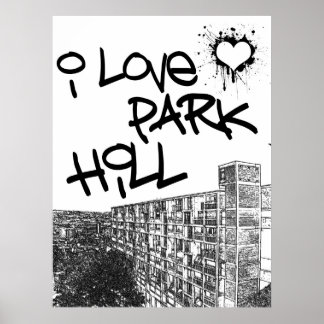Póster I Love Park Hill