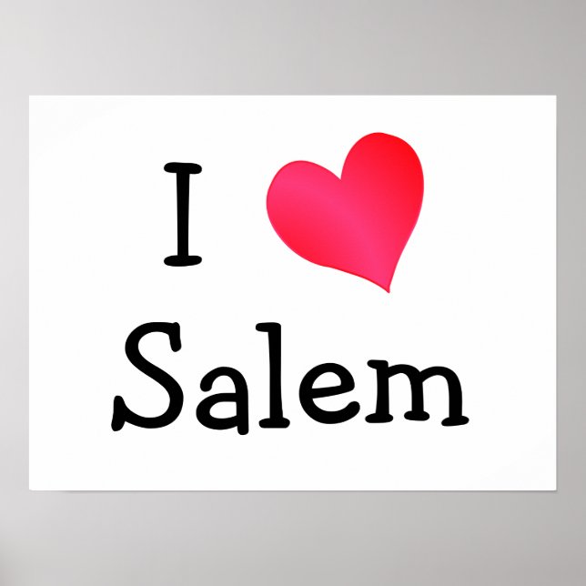 Póster I Love Salem (Frente)