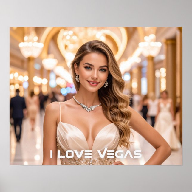 PÓSTER I LOVE VEGAS (Frente)