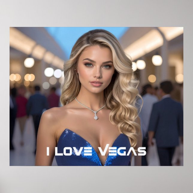 PÓSTER I LOVE VEGAS (Frente)