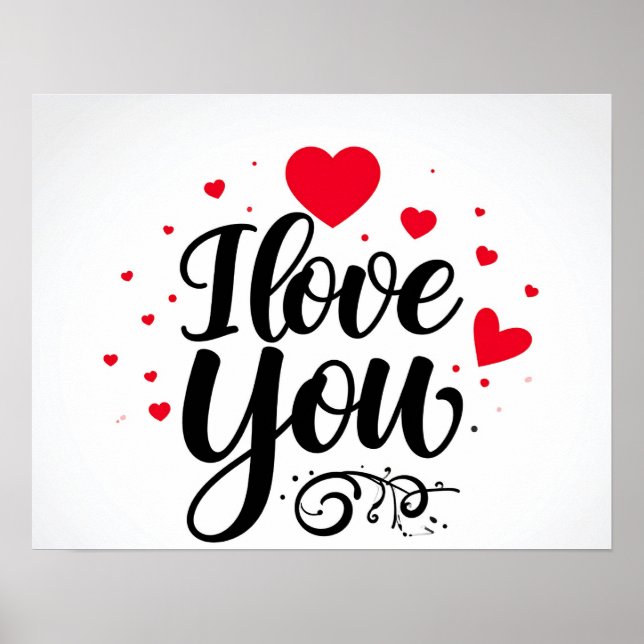 Póster i love you (Frente)