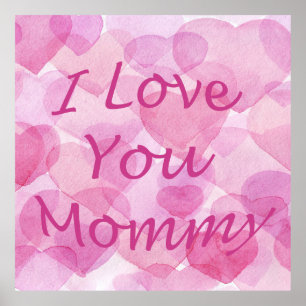 Póster I love you mommy