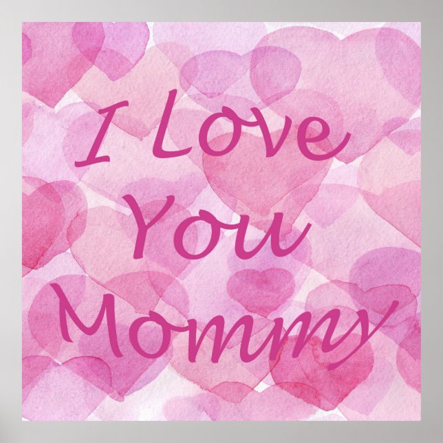 Póster I love you mommy (Frente)