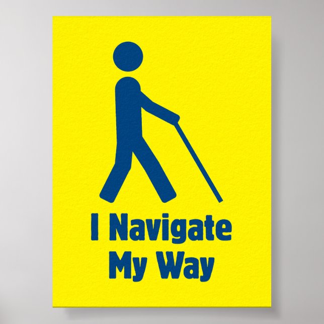 Póster I Navigate My Way (Frente)