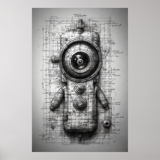 Póster I Robot (Frente)