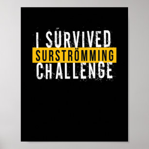 Póster I Survived Surstroemming