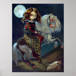 Póster I Vampiri: Notte un caballo de vampiros de Cavalla