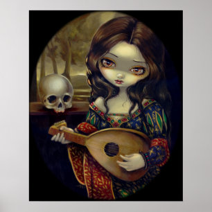 Póster I Vampirie: Il Liuto ART PRINT Vampire con Lute