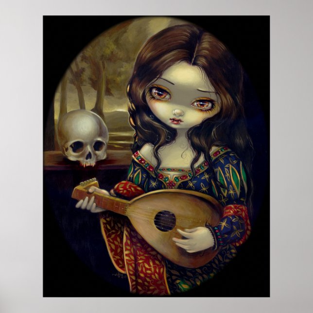Póster I Vampirie: Il Liuto ART PRINT Vampire con Lute (Frente)