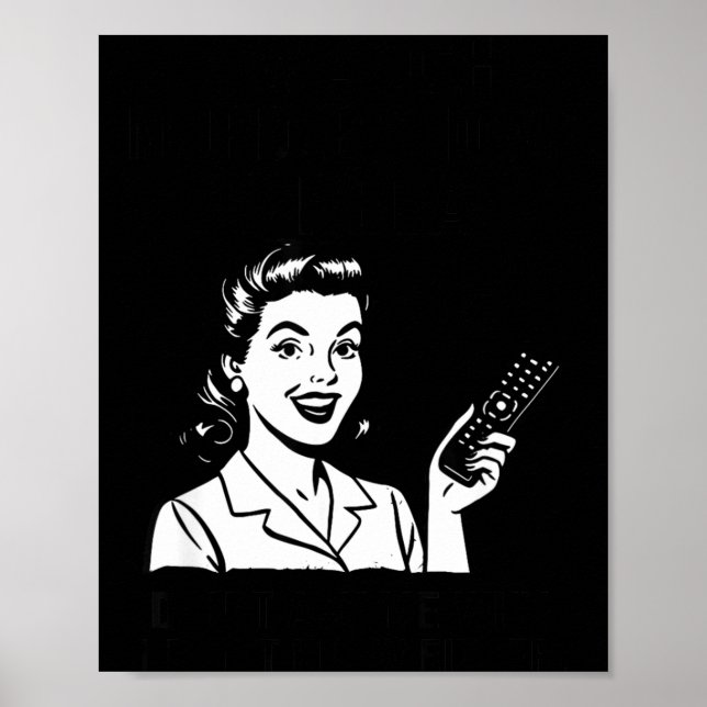 Póster I Watch Murder Shows To Relax Funny Retro True Cri (Frente)