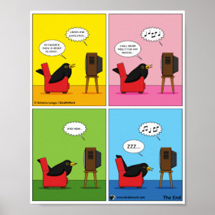 Póster I Will Never Sleep Comic