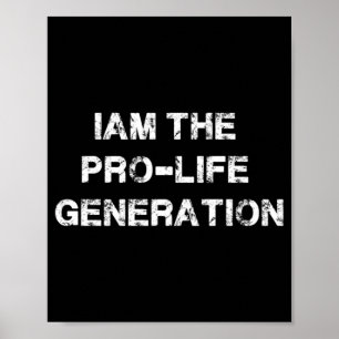Póster iam la generación de prolife