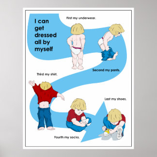 Póster Ian - Puedo Vestirme Poster